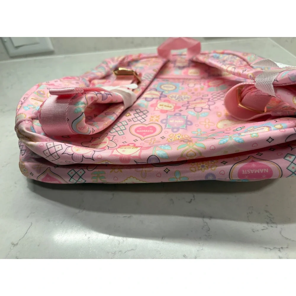 NWT Disney Parks Stoney Clover Lane Its A Small World Pink Mini Backpack